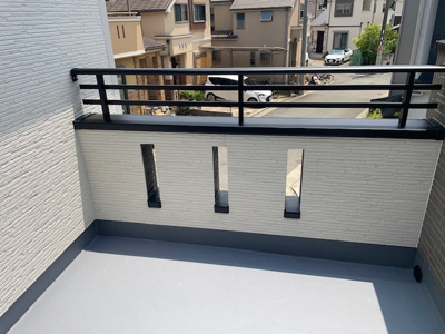 【バルコニー】 | 枚方市山之上２丁目新築戸建　３号地