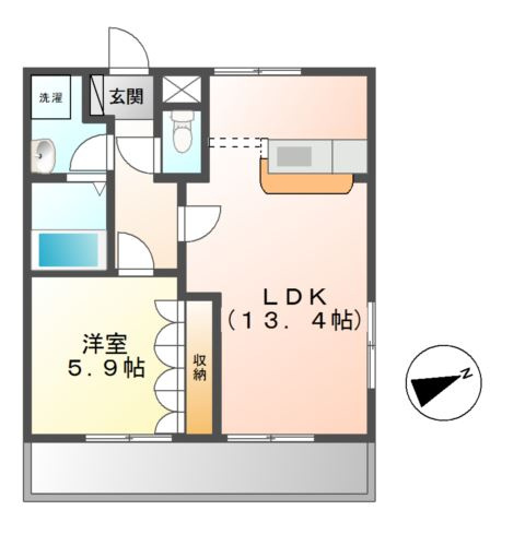 colonnade(コロネード)の間取り
