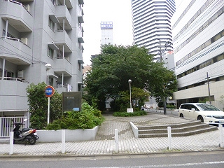 東池袋ハイツ弐番館のエントランス