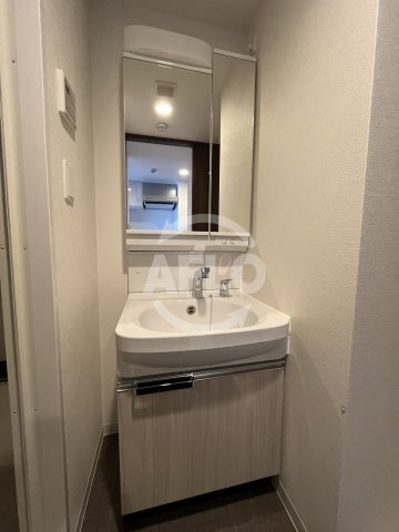 プレデコート北田辺の独立洗面台|プレデコート北田辺　独立洗面台