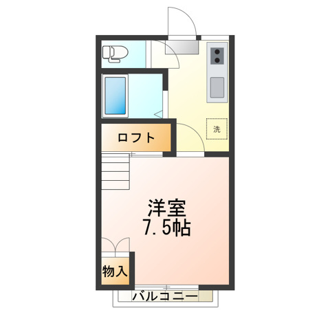 Angelic　Eの間取り