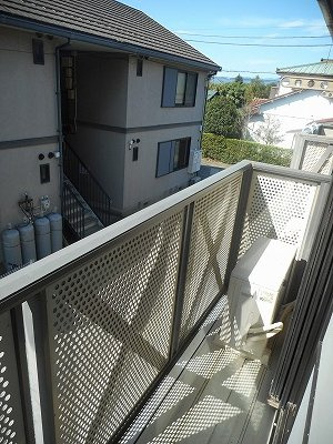 テラスワンのバルコニー