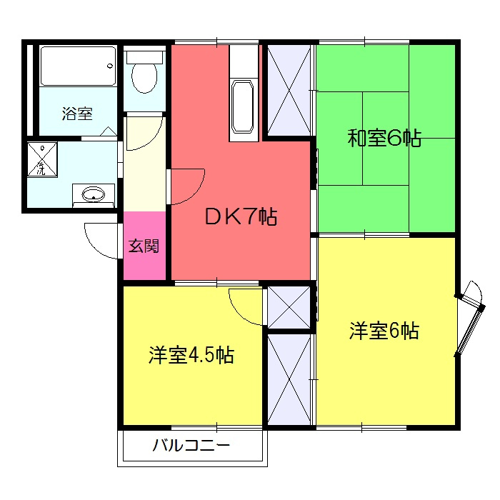 テラスワンの間取り
