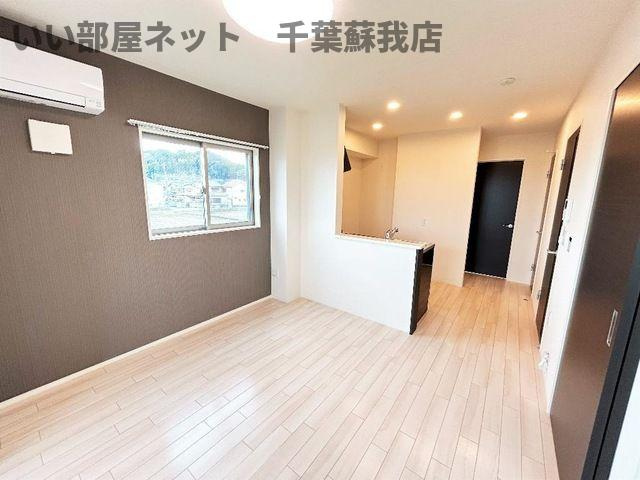 （仮称）千葉市中央区大森町新築アパートの居間・リビング|日々の暮らしに欠かせないお風呂です