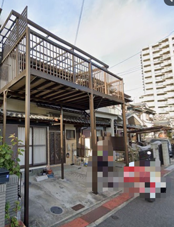 寝屋川市三井南町貸家の外観