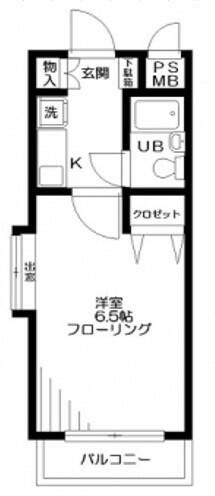 日神パレステージ南池袋の間取り