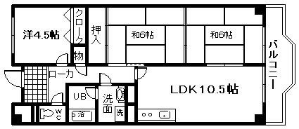【間取り】 | グランディール岸和田