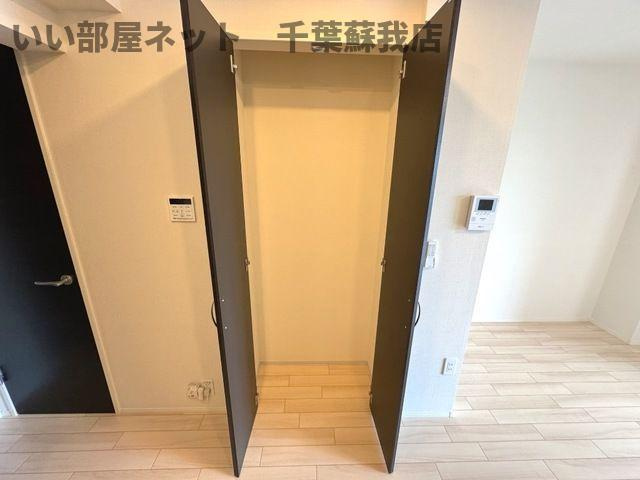 （仮称）千葉市中央区大森町新築アパートの収納|たっぷりとした収納スペースです