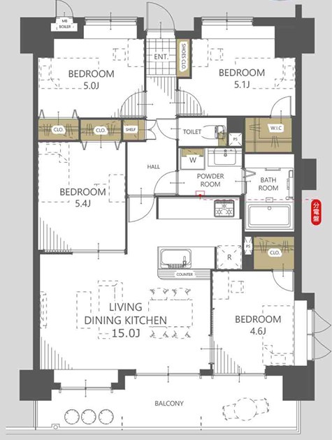 エバーライフ久留米中央Ⅱ