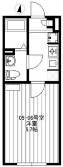 【間取り】 | ルミノソ柴又 |  