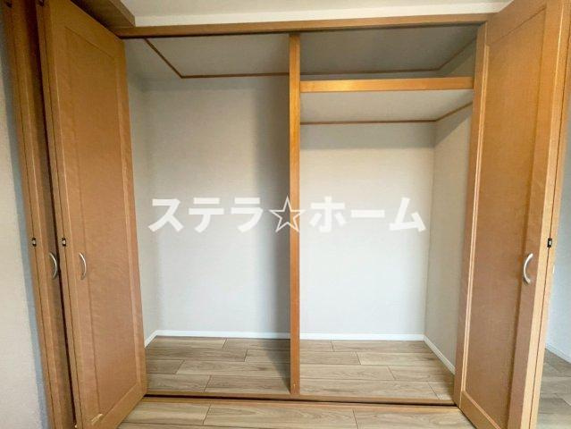 グリーンハイツ十三の収納|専用の収納スペースです