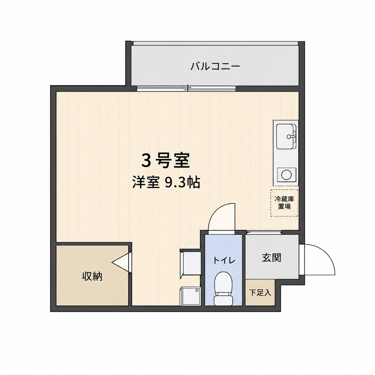 プレミナールファイブの間取り