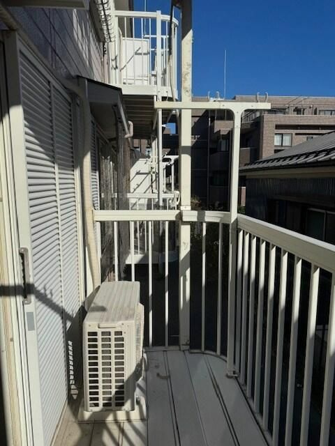 ハイツ光のバルコニー