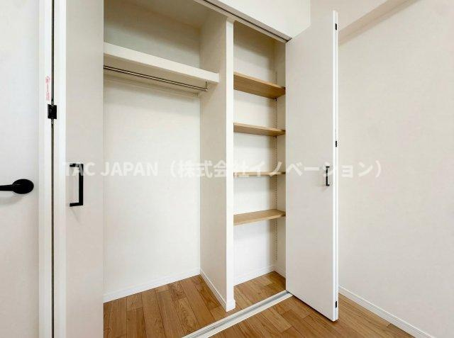 ネバーランド上野松が谷の収納|洋室（約6.0帖）のクローゼット