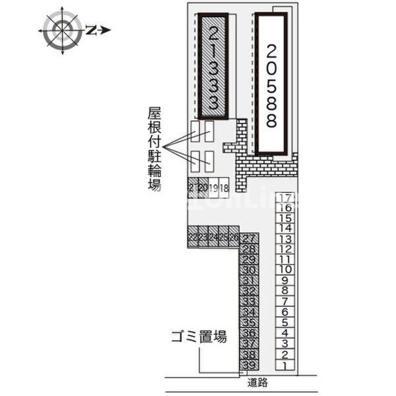 【区画図】 | レオパレスさちB