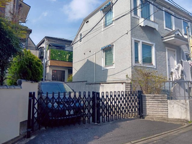 渋谷区東　建築条件なし売地の外観