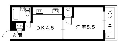プレタメゾン岡本の間取り