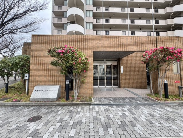 芦屋センチュリーマンションのエントランス