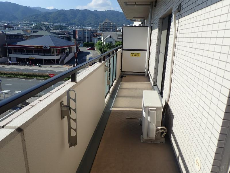 芦屋センチュリーマンションのバルコニー