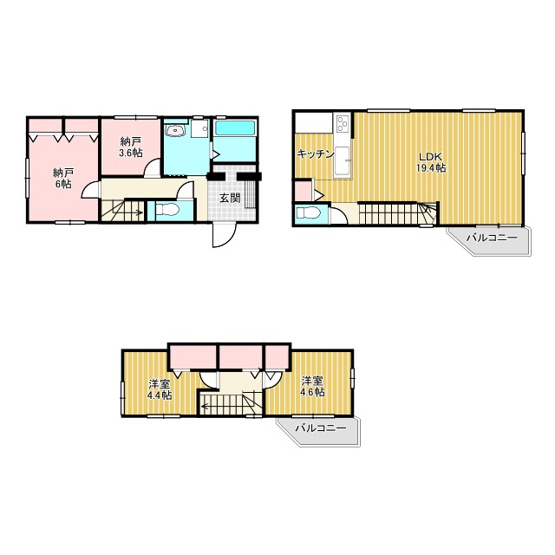 【間取り】 | ◆足立区保木間　新築住宅1号棟◆