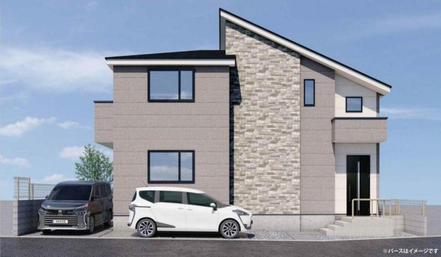横浜市鶴見区梶山1丁目 新築戸建て【仲介手数料無料】カースペース2台
