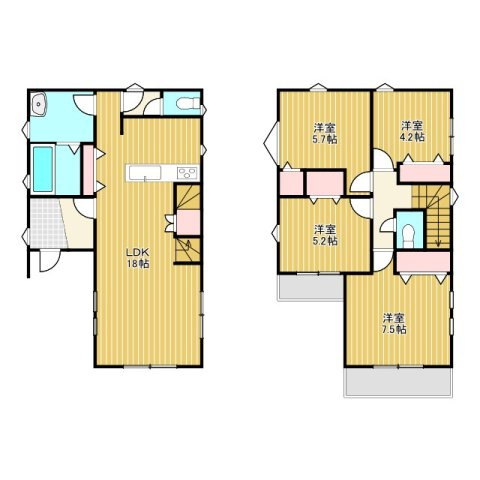 【間取り】 | ◆◇町田市小川4丁目　新築戸建て　1号棟◇◆