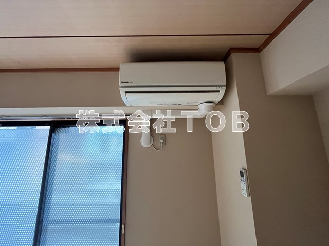 【設備】 | ミール千歳烏山 | 和室　エアコン※クリーニング中の写真