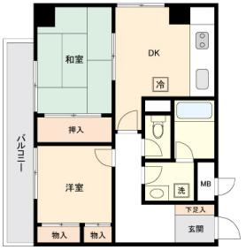 【間取り】 | ミール千歳烏山