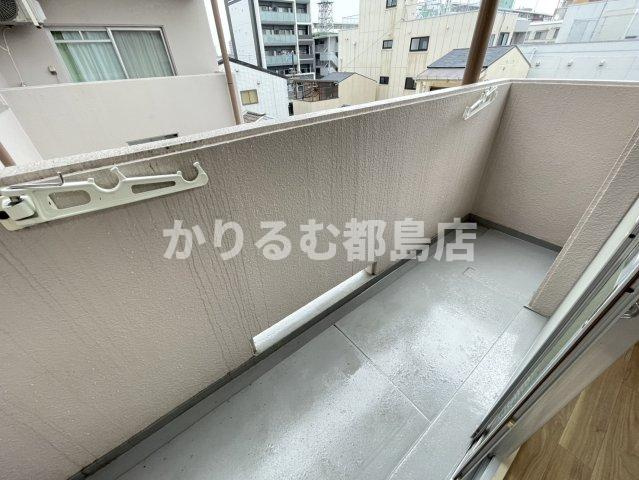サンシャイン御幸のバルコニー