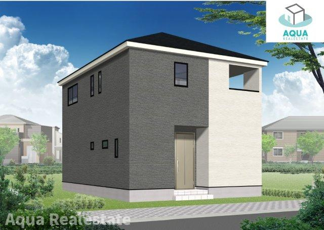 三豊市詫間町詫間の新築一戸建の完成予想図|収納もある玄関です