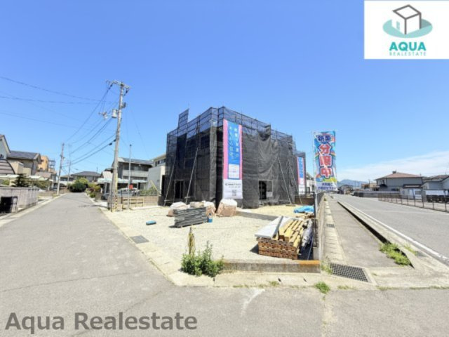 三豊市詫間町詫間の新築一戸建の前面道路含む現地写真|前面道路含む現地写真です