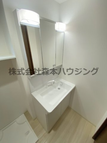 【独立洗面台】 | 　クレアール大久保町 | 独立洗面台で身支度をすべて済ませてしまいましょう