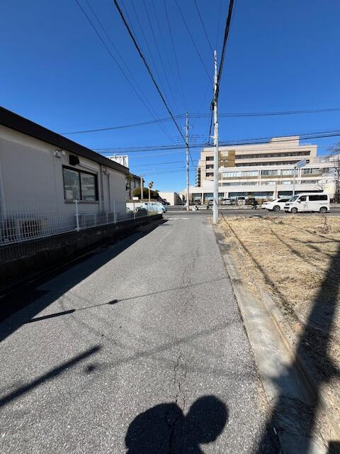 宇都宮市江曽島本町　115.98㎡　売地の周辺|西側私道４２条１項３号道路