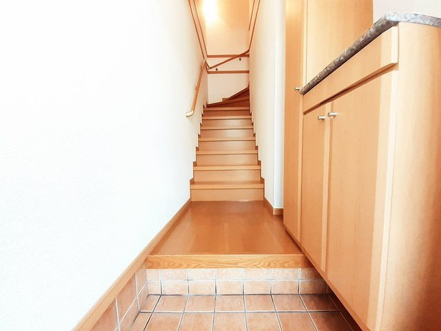 バーミィハウスＡ棟の玄関