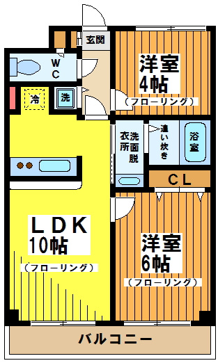 【間取り】 | 松原パレス