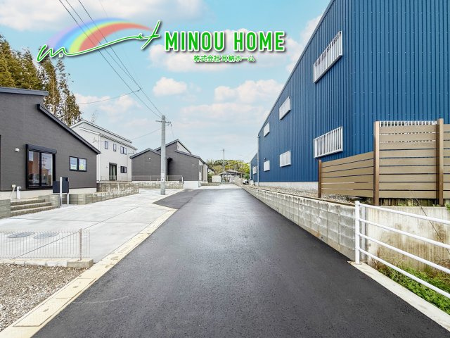 みやき町蓑原-第1期の前面道路含む現地写真|■■前面道路含む現地写真■■