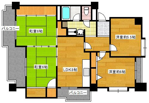 IT合川の間取り|使い勝手の良い間取りです♪