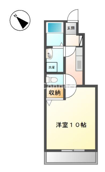 【間取り】 | ベアローズ弐番館