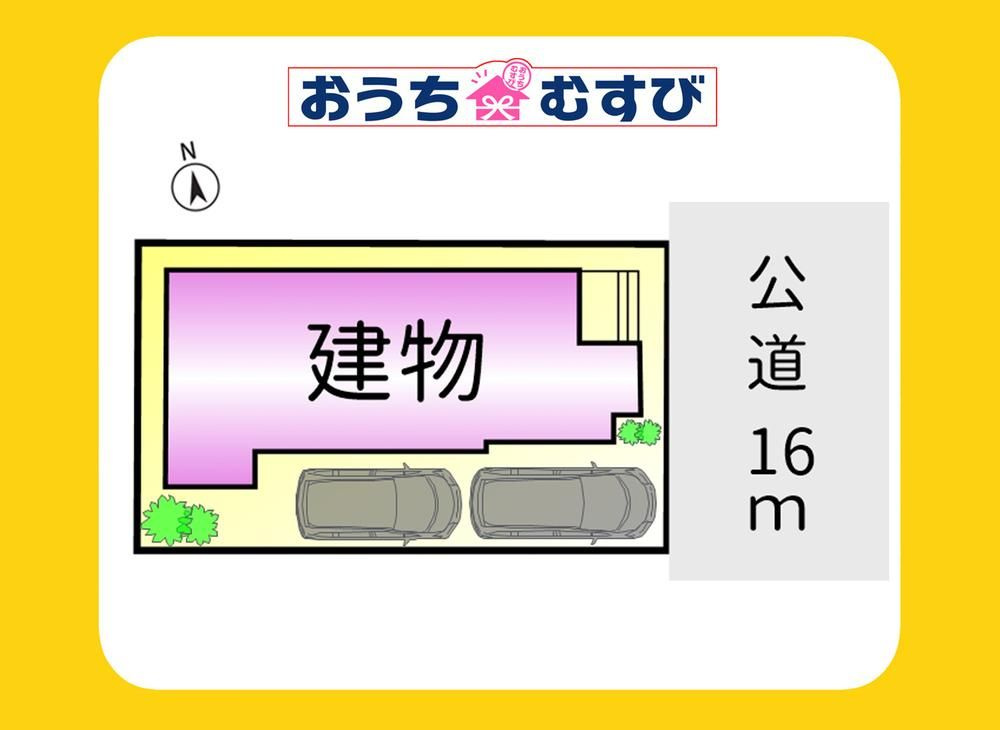 守山区新守町（全1棟）の区画図