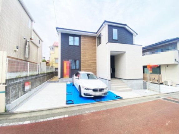 祝成約　八王子市　長房町　新築戸建て　6期の外観|～仲介手数料無料☆八王子ひなた不動産～八王子市長房町　新築戸建て