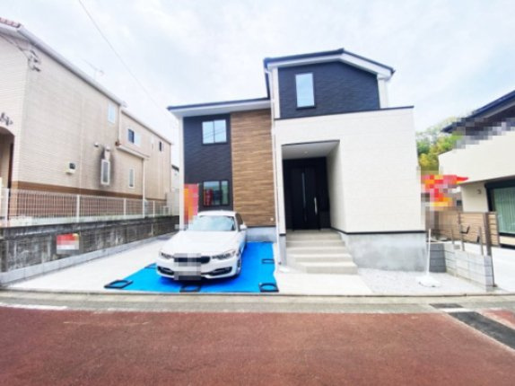祝成約　八王子市　長房町　新築戸建て　6期の外観|～仲介手数料無料☆八王子ひなた不動産～八王子市長房町　新築戸建て