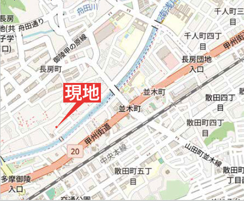 祝成約　八王子市　長房町　新築戸建て　6期の地図|～仲介手数料無料☆八王子ひなた不動産～八王子市長房町　新築戸建て