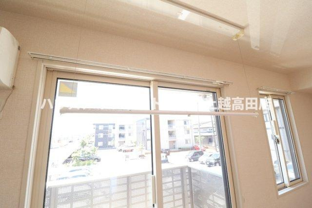メゾンフルールの展望|室内物干し
