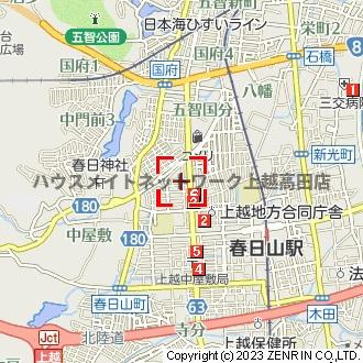 メゾンフルールの地図|位置図