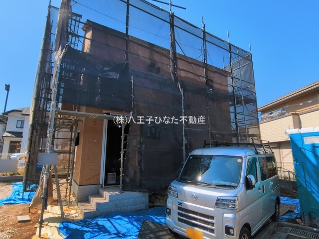 『八王子市新築戸建て』八王子市上柚木1096-2【仲介手数料無料】　２期の外観|～仲介手数料無料☆八王子ひなた不動産～八王子市上柚木　新築戸建て