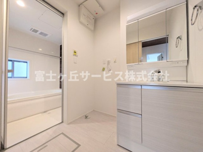 【脱衣所】 | 浜松市中央区萩丘4丁目 3期 新築一戸建て 2号棟 | 脱衣場です