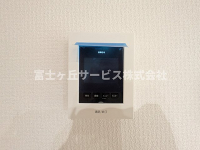 【セキュリティ】 | 浜松市中央区萩丘4丁目 3期 新築一戸建て 2号棟 | TV付インターホンです