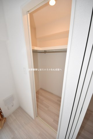 レジデンスナンバミナミの収納