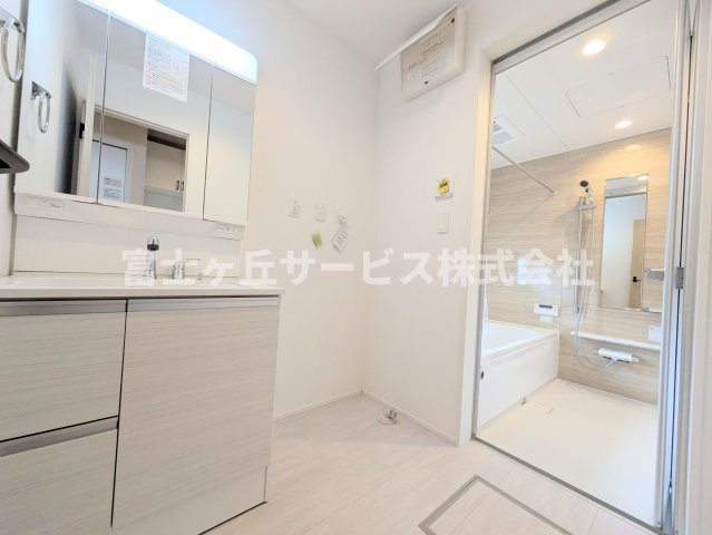 【脱衣所】 | 磐田市池田 3期 新築一戸建て | 脱衣場です