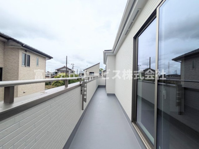 【バルコニー】 | 磐田市池田 3期 新築一戸建て | バルコニーです